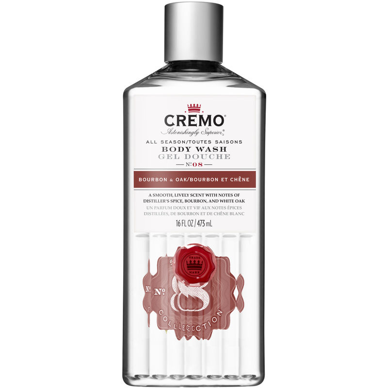 Cremo Bourbon & Oak Body Wash for Men