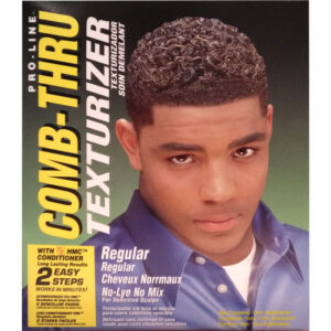 Proline Men's Regular Comb-Thru Texturizer Kit for Sensitive Scalps
