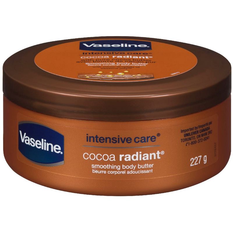 Vaseline Intensive Care Cocoa Radiant Smoothing Body Butter