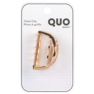 Quo Beauty Claw Clip Metal Gold 1 ea