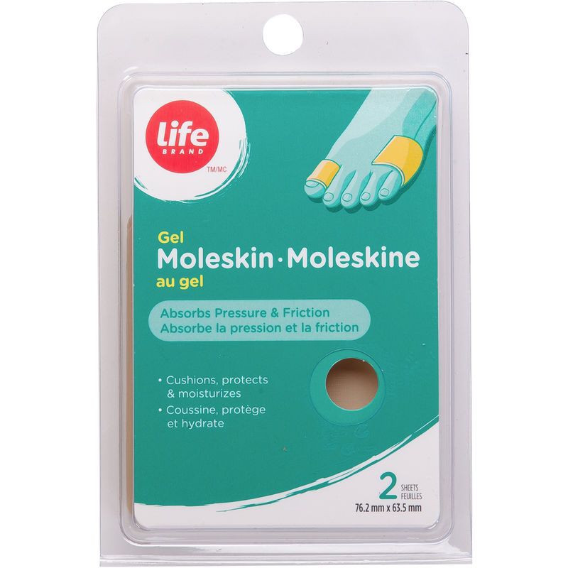 Life Brand Moleskin Gel