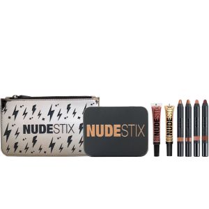 NUDESTIX Smokey Nude Glow Kit by Taylor Frankel - 7-Piece Multistick Makeup Set