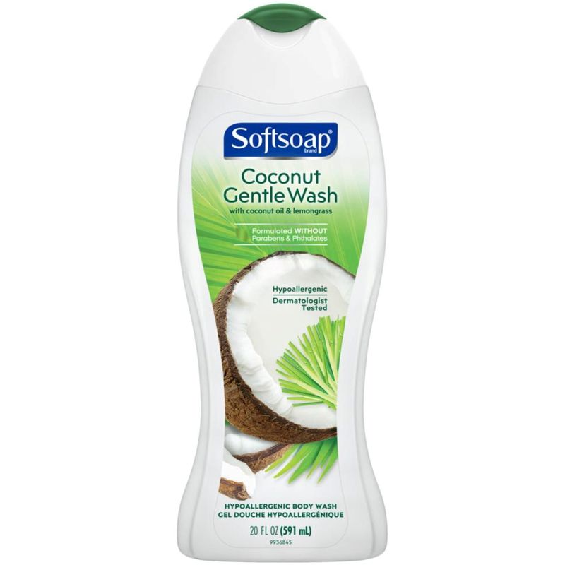 Softsoap Coconut Gentle Wash Shower Gel 591ml