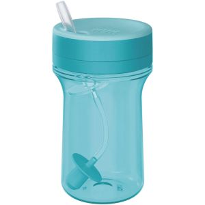 NUK Everlast Weighted Straw Cup, 10oz - Durable Sippy Cup for Toddlers