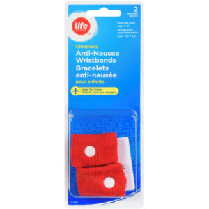 Life Brand Children's Anti-Nausea Wristbands - Ideal for Travel and Roller Coasters