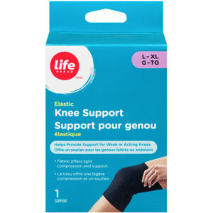 Life Brand Elastic Knee Support L-XL 1 Count