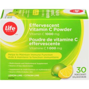 Life Brand Effervescent Vitamin C 1000mg