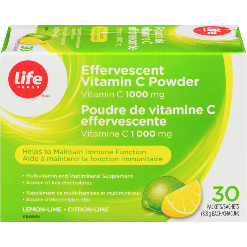 Life Brand Effervescent Vitamin C 1000mg