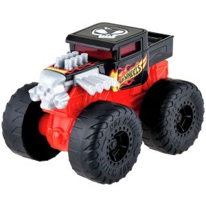 Hot Wheels Monster Trucks Roarin' Wreckers Bone Shaker