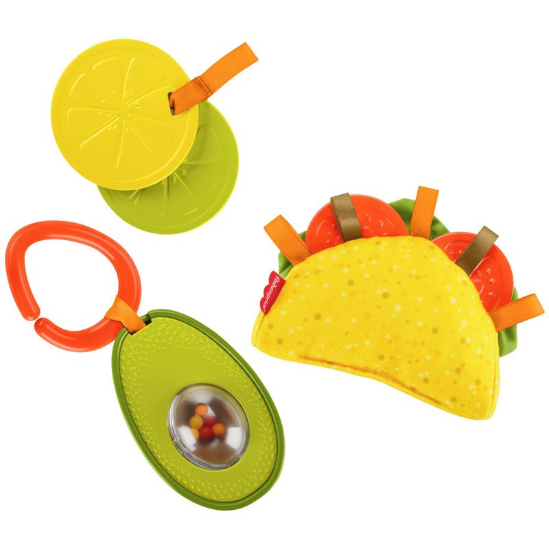 Fisher-Price Taco Tuesday Gift Set - Sensory Toy Set for Babies