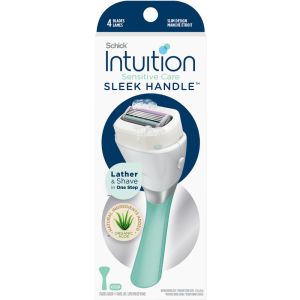Intuition Sensitive Care Sleek Razor Handle and Refill
