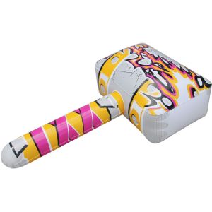 Banzai Mega Battle Set - Sword & Hammer Inflatable Toy Weapons