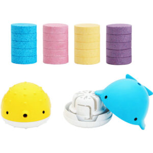 Munchkin Color Buddies Bath Bombs & 2 Dispenser Toys