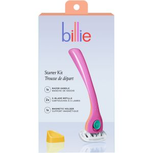 Billie Women's Razor Starter Kit - Pink Pop 1 Box