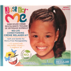 Just For Me No-Lye Regular Conditioning Creme Relaxer Kit