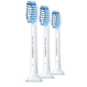 Sonicare Sensitive Replacement Brush Heads, 3 Pack - HX6053/64