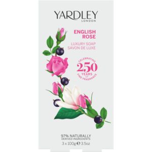 Yardley English Rose Luxury Soap Trio Set