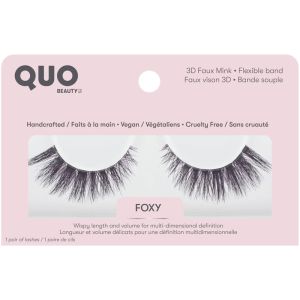 Quo Beauty FOXY False Eyelashes - Recyclable Packaging