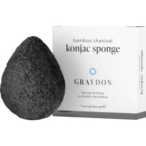 Graydon Skincare Bamboo Charcoal Sponge