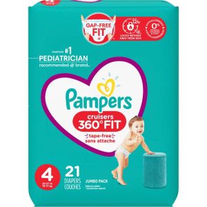 Pampers Cruisers 360 Size 4 Jumbo 4/21