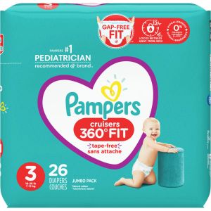 Pampers Cruisers 360 Size 3 Jumbo 4/26