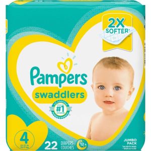 Pampers Swaddlers Diapers Size 4 - 22 Count - 1 ea
