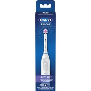 Oral-B Pro 100 3D White Battery Toothbrush
