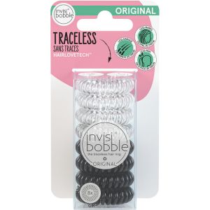 Invisibobble ORIGINAL MultiPack 8pc Crystal Clear Hair Ties
