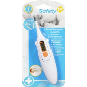 Safety 1St 8-Second Flex Tip Folding Digital Thermometer