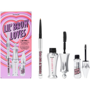 Benefit Cosmetics Lil' Brow Loves Brow Pencil & Gel Value Set - Set 2: Warm Light Brown