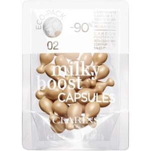 Clarins Milky Boost Capsules Eco-Pack Refills Color: 02
