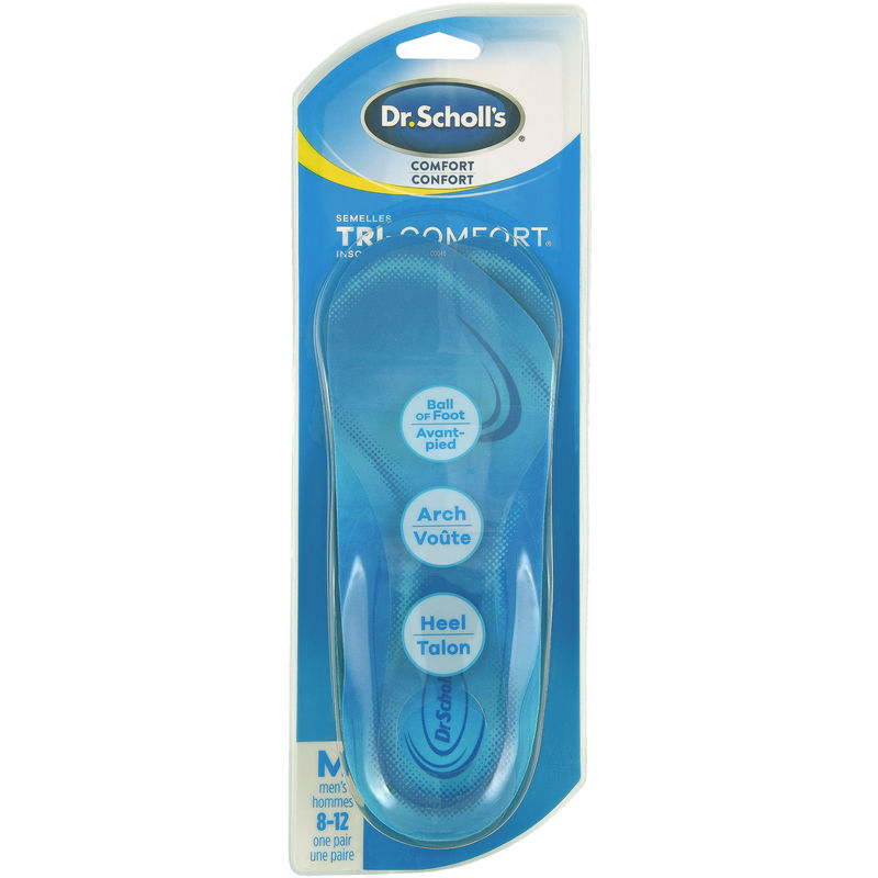 Dr. Scholl's Comfort Tri-Comfort Insoles, Men's Sizes 8-12