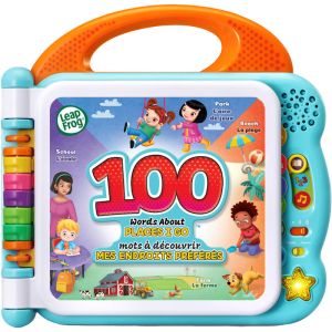 LeapFrog 100 Words About Places I Go - Bilingual English/French