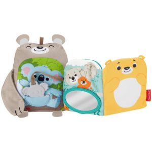 Fisher-Price Sit & Snuggle Activity Book for Sensory Adventure