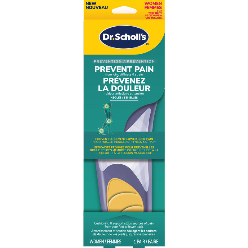 Dr. Scholl's Prevent Pain Lower Body Protective Insoles