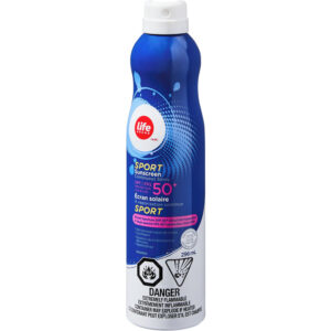 Life Brand Sport Sunscreen Continuous Spray SPF 50+ 296 mL