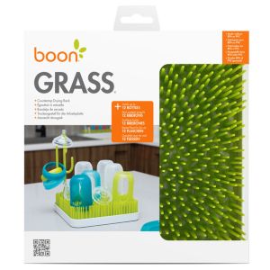 Boon Boon GRASS Countertop Drying Rack - Spring Green