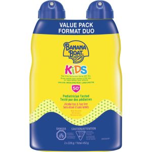 Banana Boat Kids Spray Twin Pack, SPF 50+