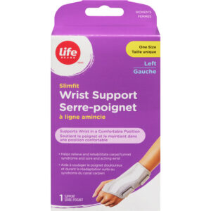 Lifebrand Women's Wrist Support Left 1 Unit