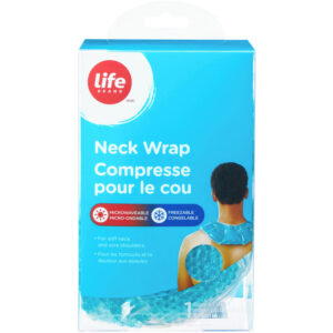 Life Brand Neck Wrap - Hot and Cold Therapy for Stiff Neck and Sore Shoulders