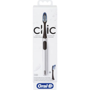 Oral B Clic Manual Toothbrush Chrome 1 EA