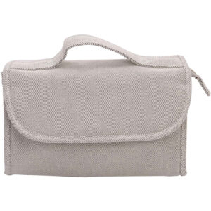 Quo Beauty Grey Carry All Clutch