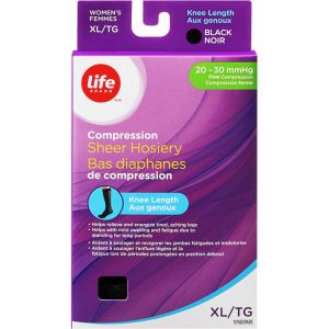 Life Brand LB Trouser Sock Black X-Large 20-30