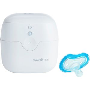 Munchkin Mini Sterilizer - Portable UV-C Sanitizer for Pacifiers and Bottle Nipples