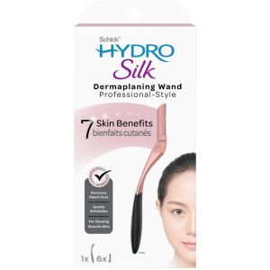 Hydrosilk Hydro Silk Dermaplaning Wand, Professional Style, 1 Handle and 6 Refills 1 EA