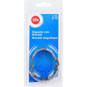 Life Brand Magnetic Link Bracelet, L/XL 1 ea