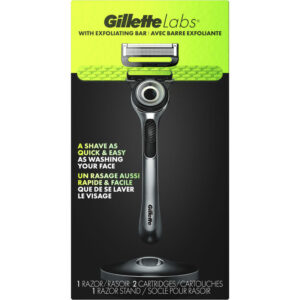 GilletteLabs with Exfoliating Bar Razor for Men