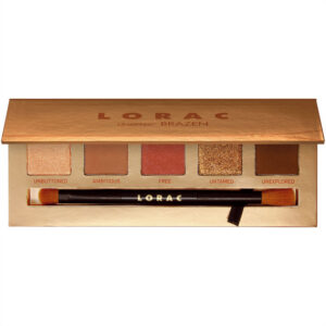 Lorac Unzipped 5-Well Palette with Brush, Brazen 1 Kit