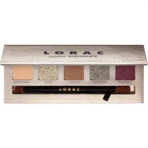 Lorac Unzipped 5-Well Palette with Brush, Elegance 1 Kit