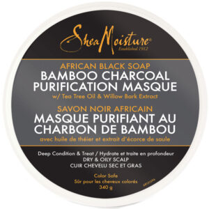 SheaMoisture African Black Soap Bamboo Charcoal Purification Masque 340g